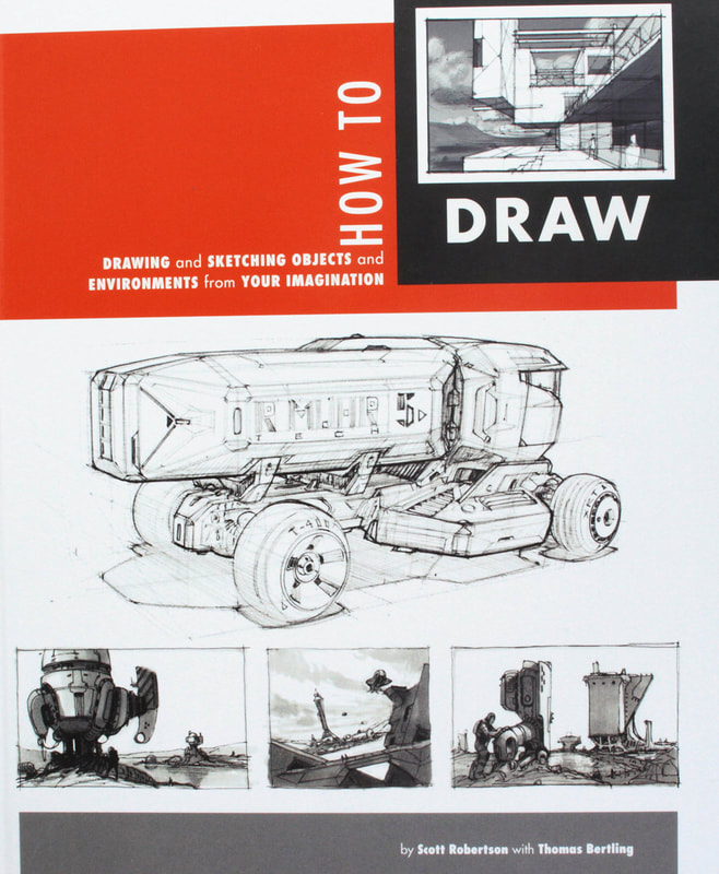 The Cover of How to to draw by Robert Scott