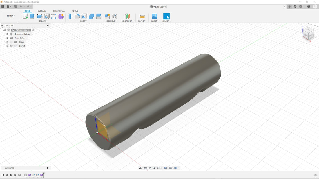 a screen shot of Autodesk Fusion 360 workspace